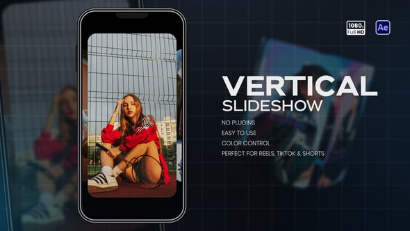 Videohive Vertical Slideshow