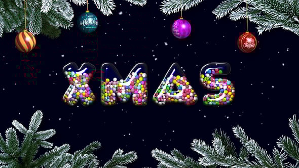 Videohive Christmas Titles 35127434