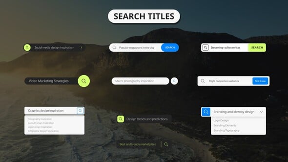 Videohive Search Titles