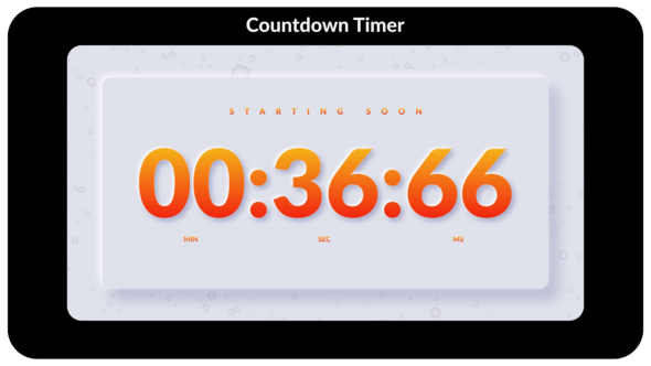 Videohive Countdown Timer 58915643