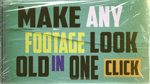 Videohive Vintage Overlay