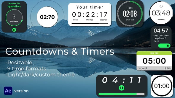 Videohive Countdowns & Timers