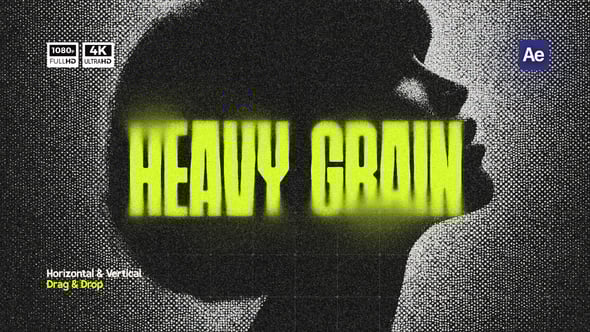 Videohive Heavy Grain Overlay