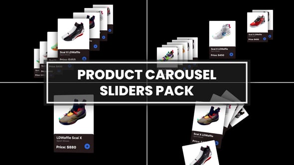 Videohive Product Carousel Slider Pack