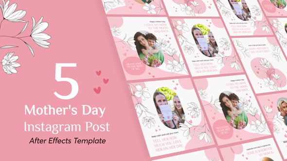 Videohive Mothers Day Instagram Post