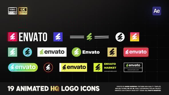 Videohive Animated Logo Icons