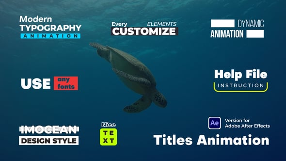 Videohive Titles Animation 59095533