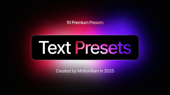 Videohive Text Ready to Use