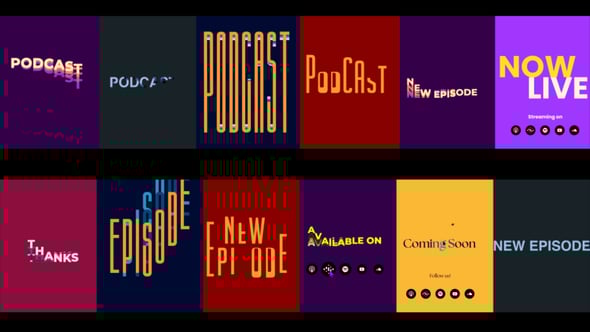 Videohive Podcast Title