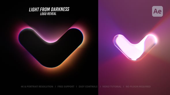 Videohive Light Logo – Logo Reveal