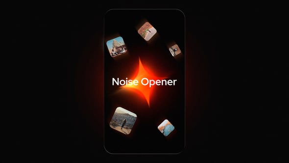 Videohive Vertical Noise Opener