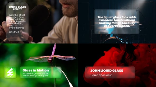 Videohive Liquid Glass