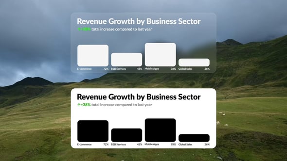 Videohive Glass & Solid Infographics