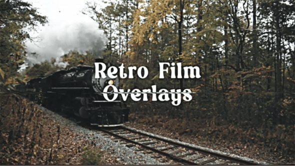 Videohive Retro Overlay