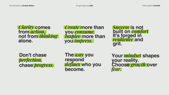 Videohive Text Animation 58592520