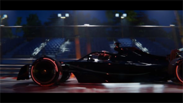 Videohive Racing Car Logo Reveal