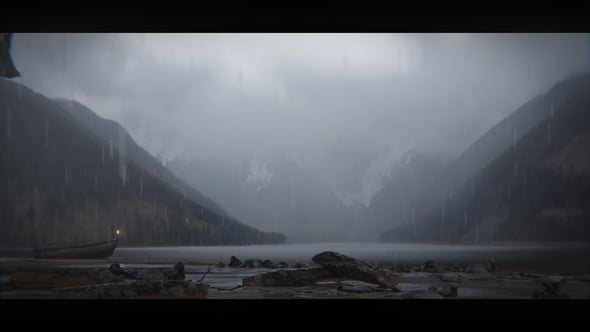 Videohive Rain Drop Logo Reveal