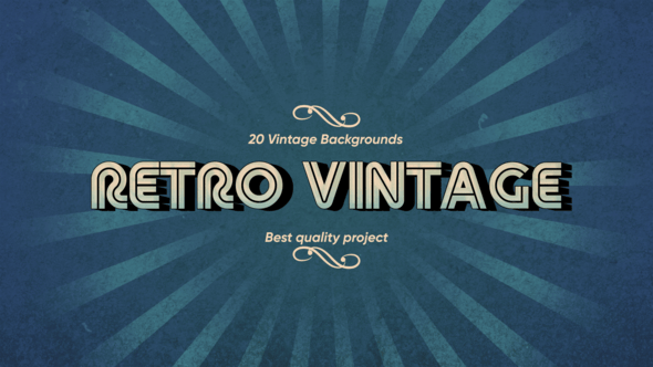 Videohive Retro Vintage Backgrounds