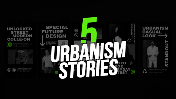 Videohive 5 Urbanism Stories