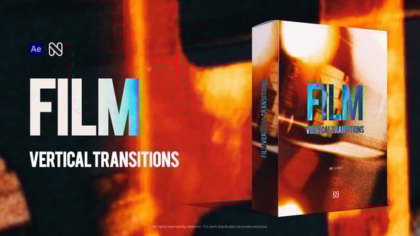 Videohive Vertical Film Transitions – TikTok, Reels, Shorts, Stories
