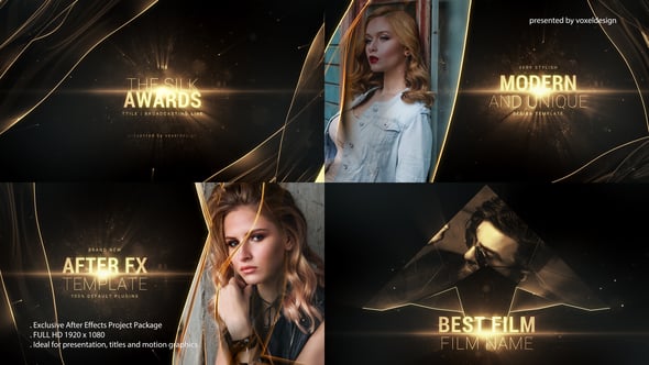 Videohive Silk Awards Cinematic Titles