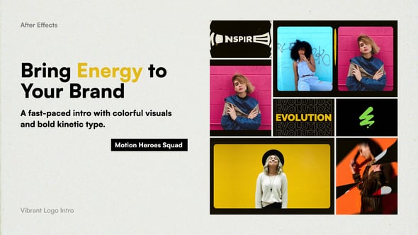 Videohive Vibrant Logo Intro