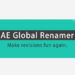 Aescripts AE Global Renamer v2.6.1