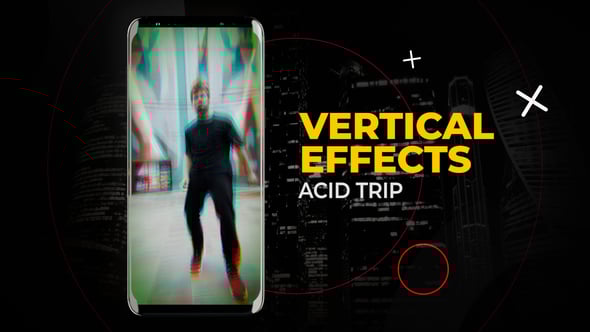Videohive Vertical Acid Trip Effects | After Effects