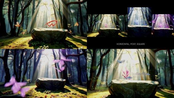 Videohive Magic Forest Unveil