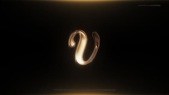 Videohive Metallic Logo Reveal