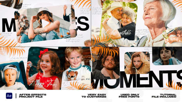 Videohive Memories Photo Slideshow 59084998