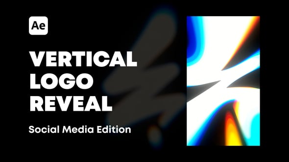 Videohive Vertical Elegant Logo Reveal