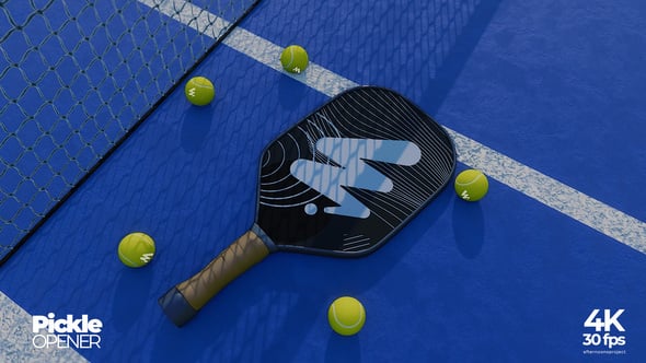 Videohive Pickleball Opener