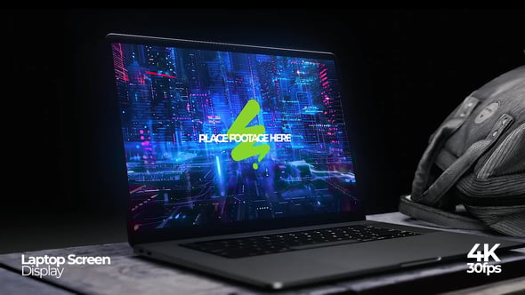 Videohive Laptop Screen Mockup 58739101