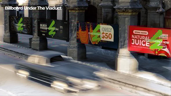 Videohive Urban Viaduct Billboard Mockup