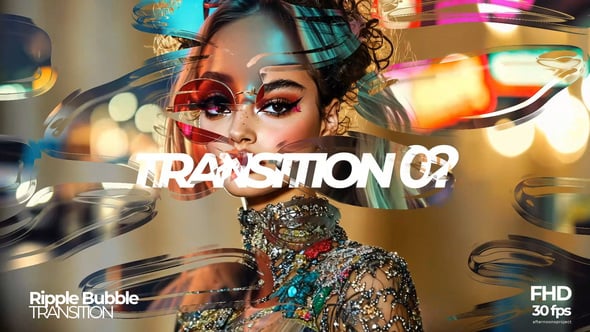Videohive Bubble Ripple Transition