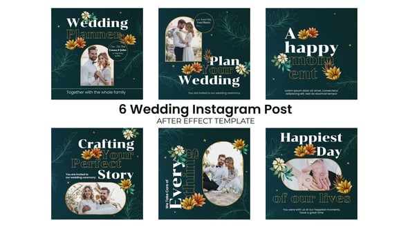 Videohive Wedding Day Instagram Post