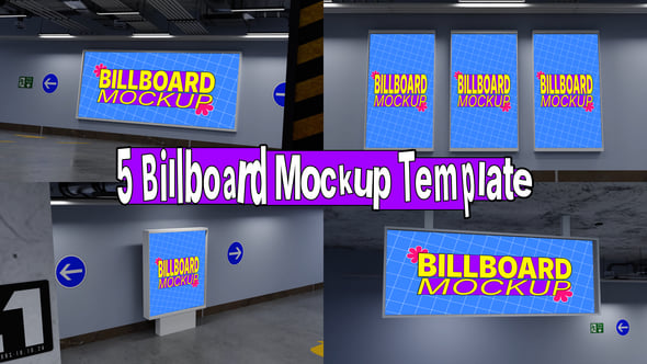 Videohive Billboard Mockup 57985394