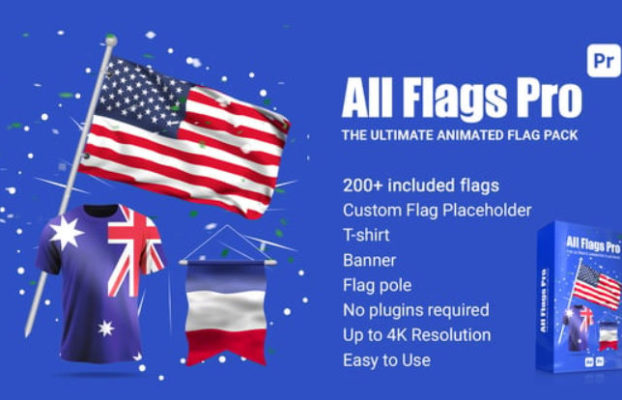 Videohive All Flags Pro for Premiere Pro