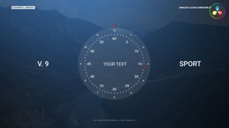 Videohive Analog Clock Creator  DR