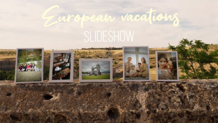 Videohive European Travel Slideshow