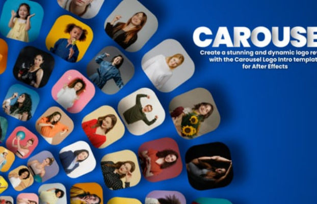 Videohive Minimal Carousel Logo Intro Elegant Opener