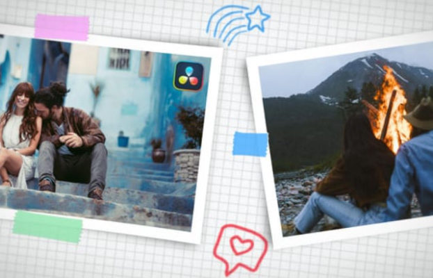 Videohive Scrapbook Tape Transitions for DaVinci Resolve
