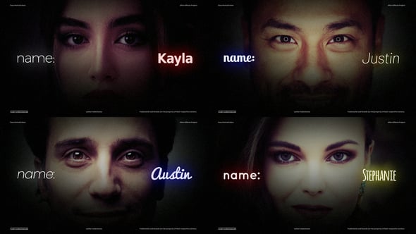 Videohive Face Intro – Portrait Intro