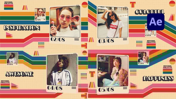 Videohive Vintage Slides 59205913
