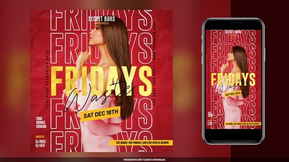 Videohive Night Club Flyer v21