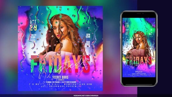 Videohive Night Club Flyer v19