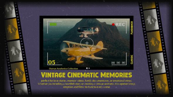 Videohive Cinematic Memory Viewfinder – Portrait Film Frame Intro