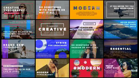 Videohive Dynamic Typography 30903349