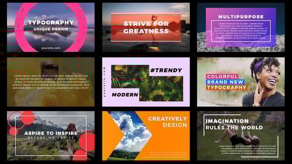 Videohive Typography & Titles 40242730